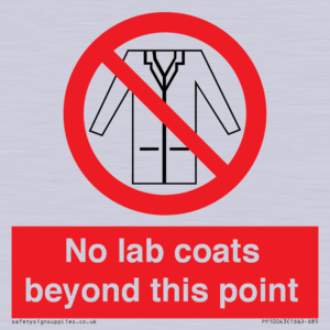 No lab coats beyond this point